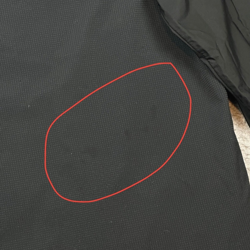 Lululemon Pack-It Jacket Mesh Mens L Black Hooded Running Windbreaker Reflective - Picture 5 of 14